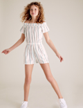 Striped Playsuit (6-14 Yrs)
