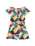 Leaf Print Playsuit (6-14 Yrs)