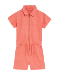 Denim Short Boilersuit