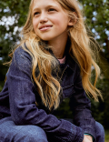 Denim Zip Front Boilersuit  (3-16 Yrs)