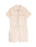 Pure Cotton Playsuit (6-16 Yrs)