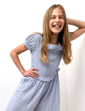Ditsy Floral Print Jumpsuit (6-16 Yrs)