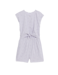 Pure Cotton Broderie Playsuit (6-16 Yrs)