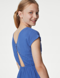 Pure Cotton Jumpsuit (6-16 Yrs)