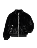 Faux Fur Bomber Jacket (6-16 Yrs)