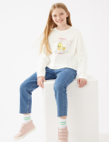Pure Cotton Looney Tunes™ Long Sleeve Top