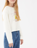 Pure Cotton Looney Tunes™ Long Sleeve Top