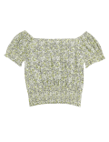 Floral Shirred Top (6-16 Yrs)