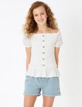 Shirred Top