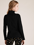 Cotton Roll Neck Top (6-16 Yrs)