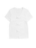Pure Cotton Bow Top (6-16 Yrs)