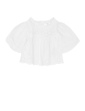 Pure Cotton Broderie Blouse