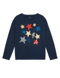 Pure Cotton Reversible Sequin Stars Top