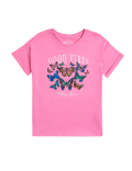Pure Cotton Butterfly Sequin T-Shirt (6-16 Yrs)