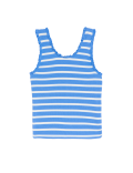 Cotton Rich Striped Vest