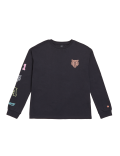 Pure Cotton Embroidered Badge Top