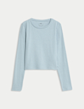 Cotton Rich Ribbed Plain Top (6-16 Yrs)