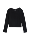 Cotton Rich Ribbed Top (6-16 Yrs)