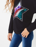 Sequin Star Top (3-16 Years)