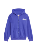 Cotton Rich Marvel™ Print Zip Hoodie (6-16 Yrs)