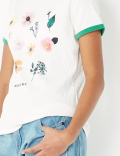 Cotton Floral T-Shirt (6-16 Yrs)