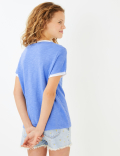 Cotton Surf Club Slogan T-Shirt (6-16 Yrs)
