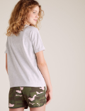 Organic Cotton Lead The Way Slogan T-shirt