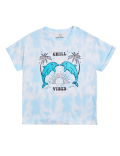Pure Cotton Chill Vibes Sequin T-Shirt (6-16 Yrs)