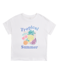 Pure Cotton Sequin Slogan T-Shirt (6-16 Yrs)