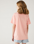 Pure Cotton Embroidered Pineapple T-Shirt