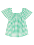 Cotton Rich Checked Blouse