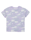 Pure Cotton Camouflage Print T-Shirt