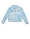 Denim Tie-Dye Cropped Jacket (6-16 Yrs)