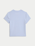Cotton Rich Fitted Slogan T-Shirt (2-16 Yrs)