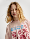 Cotton Rich Sunrise to Sunset T-Shirt (6-16 Yrs)