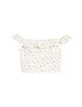 Cotton Rich Frill Bardot Top (6-16 Yrs)