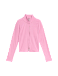 Cotton Rich Rib Zip Top (6-16 Yrs)