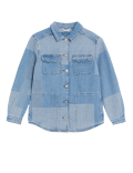 Denim Patchwork Jacket