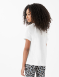 Pure Cotton Love Yourself Slogan T-Shirt (6-16 Yrs)