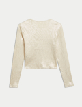 Cotton Rich Ribbed Top (2-16 Yrs)