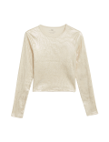 Cotton Rich Ribbed Top (2-16 Yrs)