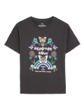 Pure Cotton Butterfly Glitter T-Shirt