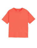 Pure Cotton Solid Round Neck T-Shirt