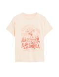 Pure Cotton California Slogan T-Shirt