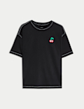 Pure Cotton Embroidered T-Shirt (2-16 Yrs)