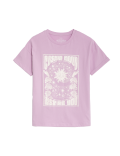 Pure Cotton Cosmic Graphic T-Shirt (6-16 Yrs)