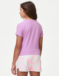 Cotton Rich Twist Front T-Shirt (6-16 Yrs)