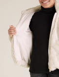 Faux Fur Hooded Coat (6-16 Yrs)