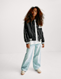 New York Embroidery Bomber Jacket (6-16 Yrs)