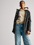Faux Fur Lined Fisherman Coat (6-16 Yrs)